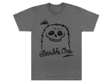 Terrible One "Furry Monster" T-Shirt - Dark Grey