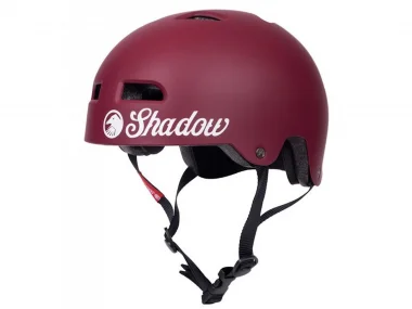 The Shadow Conspiracy "Classic" BMX Helm - Matte Burgundy