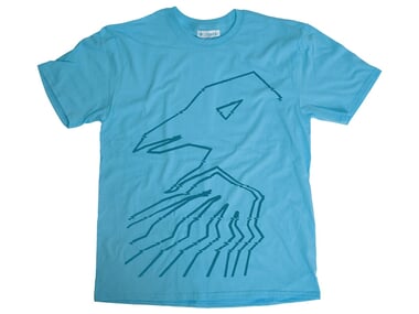 The Shadow Conspiracy "Distorted Line" T-Shirt - Pool Blue