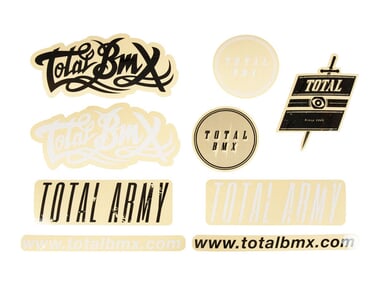 Total BMX "Sheet Mix" Stickerset