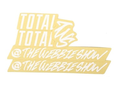 Total BMX "TWS" Frame Stickerset