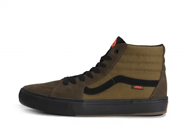 Vans "BMX Sk8-Hi" Shoes - Coal Brown