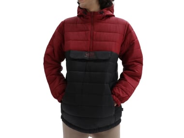 Vans "Carlton Puffer" Jacke - Pomegranate-Black