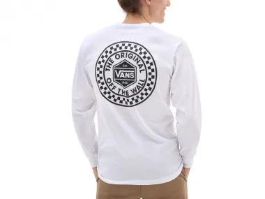 Vans "Circle Checker" Longsleeve - White
