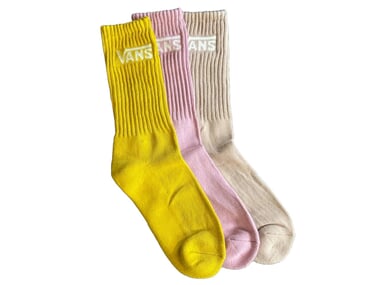 Vans  "Classic Crew" Socken (3 Paar) - Pink Dawn