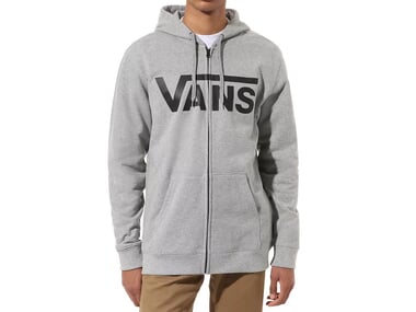 Vans "Classic" Hooded Zipper - Cement Heather-Black