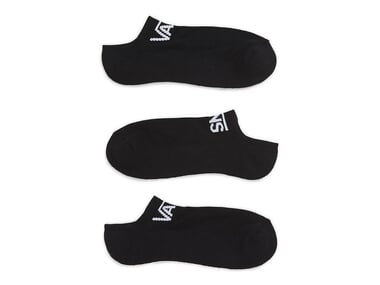 Vans "Classic Kick" Socks (3 Pair) - Black/White
