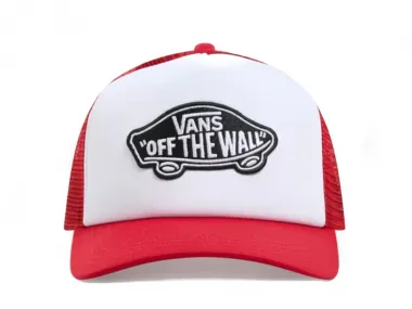 Vans "Classic Patch Curved Bill Trucker" Kappe - Racing Red