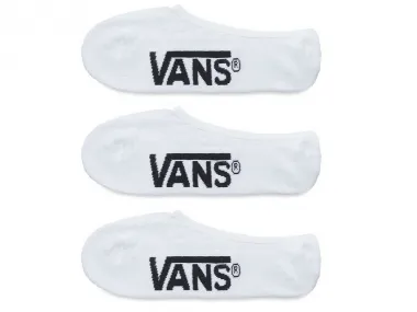 Vans "Classic Super No Show" Socken (3 Paar) - White/Black