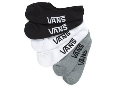 Vans "Classic Super No Show" Socken (3 Paar) - White/Black/Grey