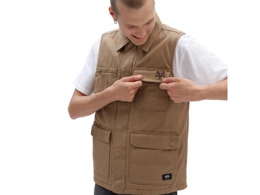 Vans "Courage Adams Drill Chore" Vest - Dirt