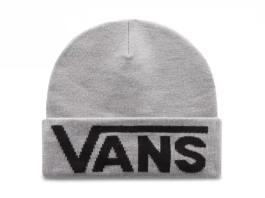 Vans "Drop V Tall" Beanie - Heather Grey