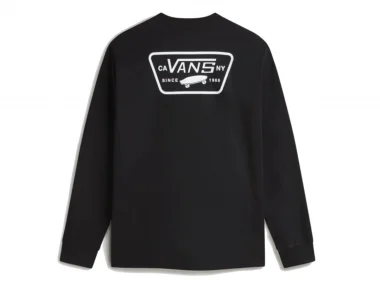 Vans "Full Patch Back" Longsleeve - Black