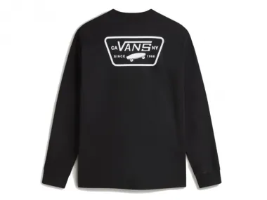 Vans "Full Patch Back" Longsleeve - Black