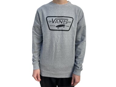Vans "Full Patch Crew I" Pullover - Cement Heater/Black