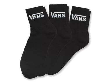 Vans "Half Crew" Socks (3 Pair) - Black