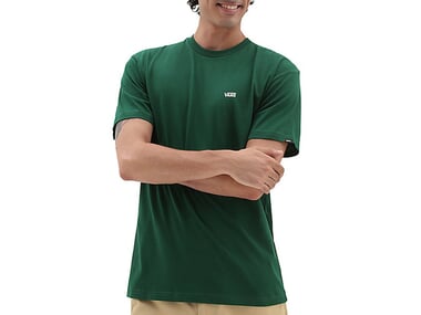 Vans "Left Chest Logo" T-Shirt - Eden/White