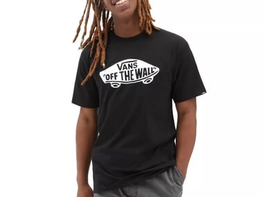 Vans "Style 76" T-Shirt - Black/White