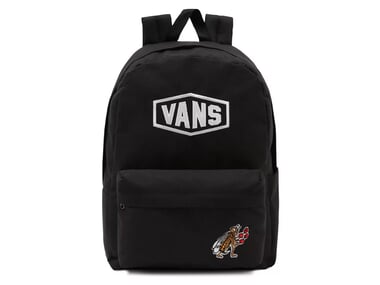 Vans "Old Skool IIII Checkerboard Research" Backpack - Black/Golden Yellow