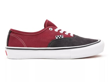 Vans "Skate Authentic" Shoes - Asphalt/Pomegranate