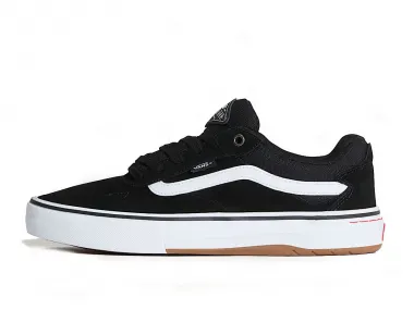 Vans "Skate Kyle Walker Wafflecup" Shoes - Black/White