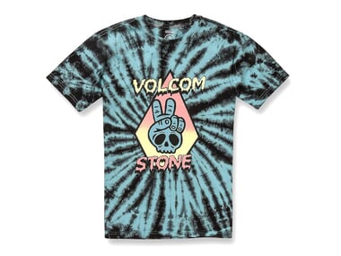 Volcom "Caiden Dye" T-Shirt - Pale Aqua (Kids)