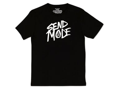 Volcom "Send Mode" T-Shirt - Black (Kids)
