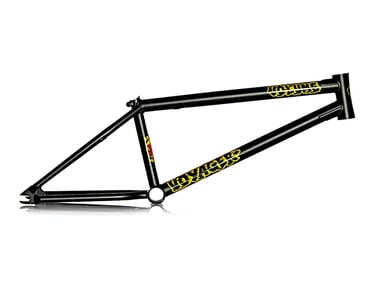 Volume Bikes "Voyager XL" BMX Rahmen - Metal Flake Flat Black (Trevor Antillon)