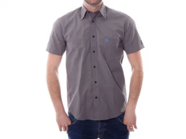 Chico Clothing "Fil A Fil grau" Hemd