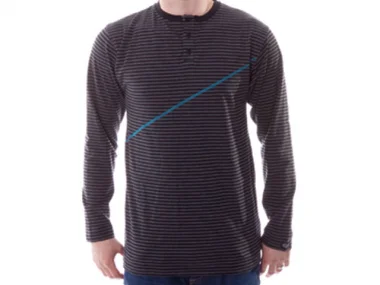 Chico Clothing "Pops grau/schwarz/blau" Longsleeve