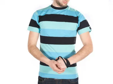 Chico "T-Blue Strip" T-Shirt türkis