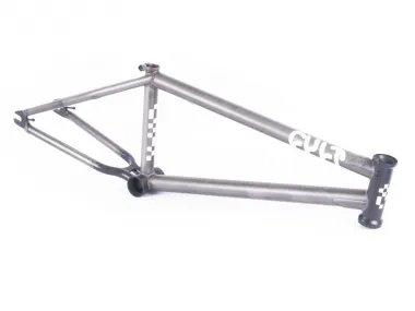 Cult "Shorty" BMX Frame - Phosphate Raw (Kilian Roth)