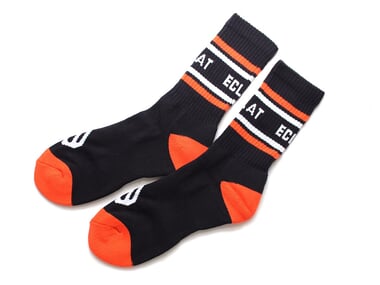 eclat "Icon" Socken - Black/Orange