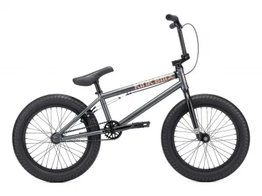 Kink Bikes "Kicker" 2026 BMX Bike - 18 Zoll | Gunmetal Gray
