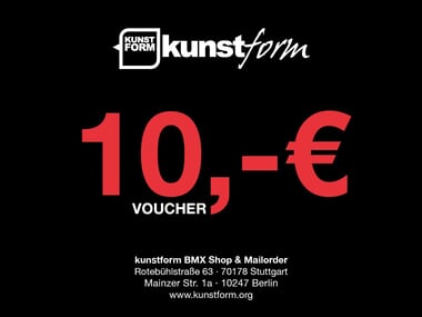 kunstform BMX Shop 10€ Gutschein