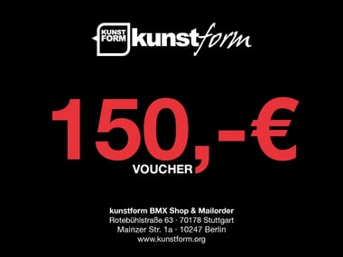 kunstform BMX Shop 150€ Gutschein