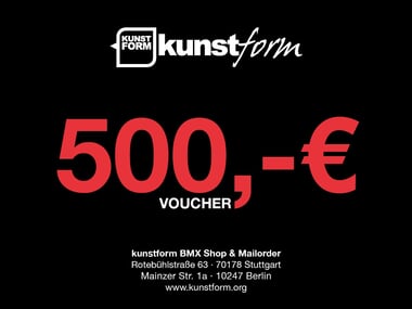 kunstform BMX Shop 500€ Gutschein