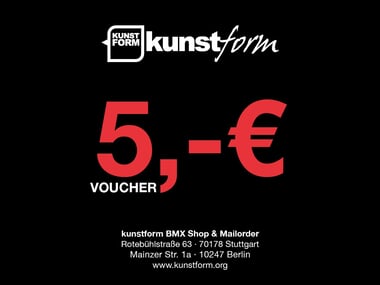 kunstform BMX Shop 5€ Gutschein