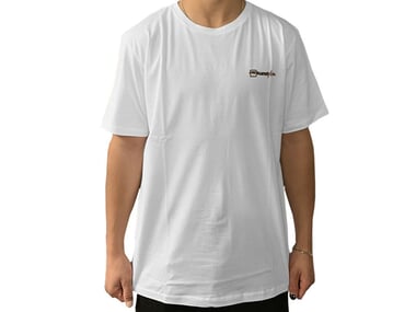 kunstform "Back Logo v2" T-Shirt - White