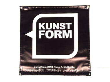 kunstform Banner - 100cm x 100cm