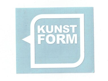 kunstform "Helmet Speech Bubble Logo Plotter" Sticker
