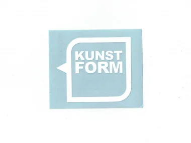 kunstform "Speech Bubble Logo Plotter" Sticker