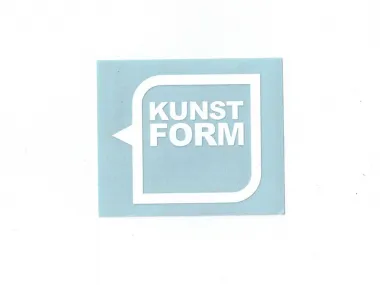 kunstform "Speech Bubble Logo Plotter" Sticker