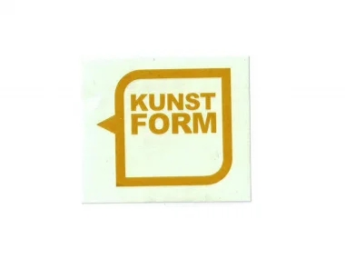 kunstform "Speech Bubble Logo Plotter" Sticker