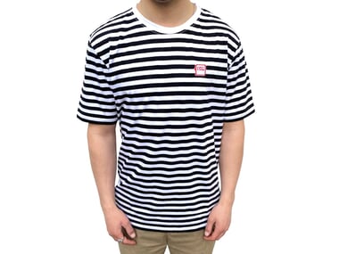 kunstform "Striped" T-Shirt - Black/White