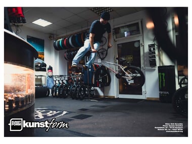 kunstform "Team 2024 Erik Herschke" BMX Poster - 594 x 841 mm (DIN A1)