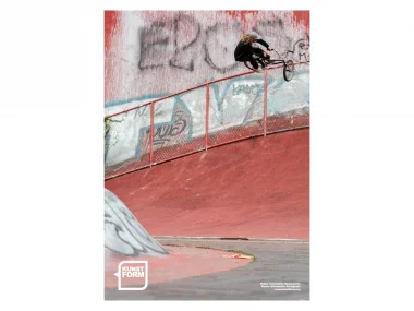 kunstform "Team 2025 Konstantin Rudobashta" BMX Poster - 594 x 841 mm (DIN A1)