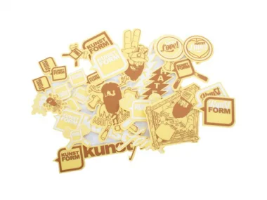 kunstform "Hate?Love!" Stickerset