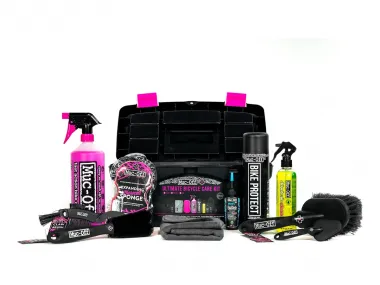 Muc-Off "Ultimate Bicycle Kit Tool Box" Schmier- + Pflegemittel Set