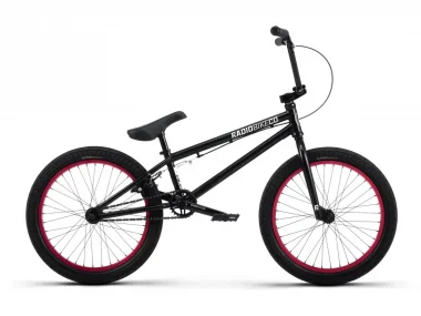 Radio Bikes "Saiko 20" BMX Bike - Black/Red